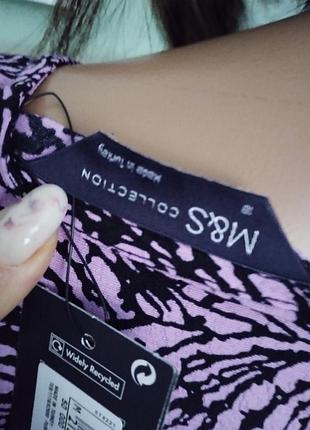 Вискозное платье m&amp;s collection 8