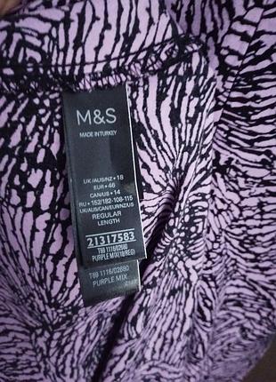Вискозное платье m&amp;s collection 9