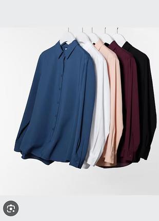 Рубашка uniqlo, размер м.