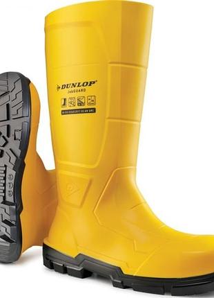 Чоботи гумові dunlop jobguard р.42, підошва src, s5 full safety — сталевий носок і підошва (na2jf01)