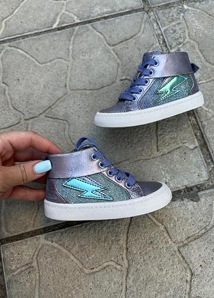 Кожаные демисезонные осенние ботинки черевики черевички ботиночки clarks 20-21p
