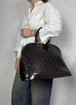 Сумка louis vuitton alma monogram, номерна 9
