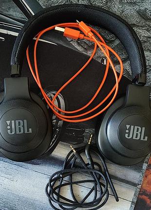 Наушники jbl e55bt, б/в, черные