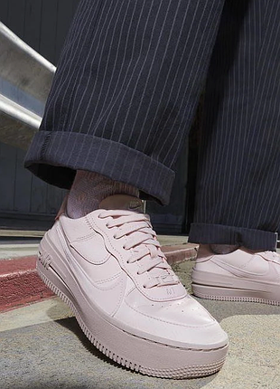 Nike air force 1 plt.af.orm platform pink оригінальні кросівки