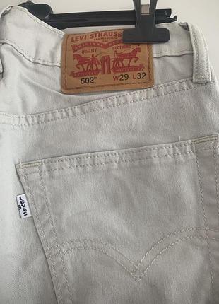Жіночі джинси levi’s світло сірого кольору розмір s/m