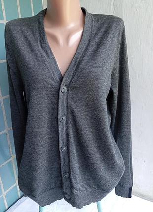 Кардиган kronstadt (100% merino wool), размер m