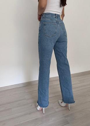 Прямі джинси zara