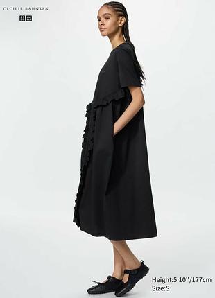 Платье uniqlo из cecilie bahnsen новая коллаборация.