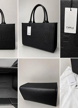 🖤 сумка furla – новая, оригинал 🖤  продам стильную женскую сумку furla черного цвета.  ✔️ новая, в идеальном состоянии. натуральная зернистая кожа.