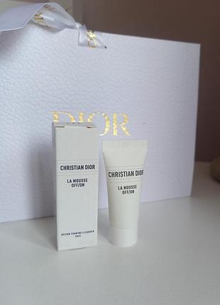 Dior la mousse off/on очищувальний мус, 5 мл