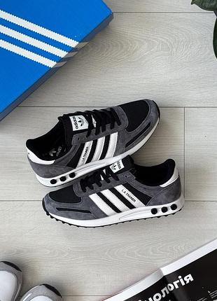 Adidas la trainer grey 5