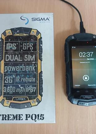 Смартфон sigma x-treme pq 15