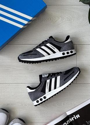 Adidas la trainer grey 2