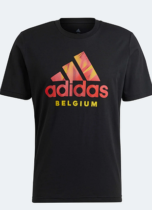 Футболка adidas belgium 2022 graphic tee  he1435