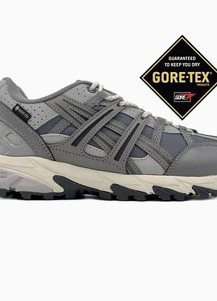 Кроссовки мужские, кроссовки женские, 1в1 люкс качество, кожа, asics gel-sonoma grey gore-tex, sky-asc-0092