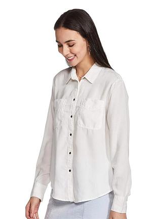Сорочка жіноча білого кольору m&s collection s-m