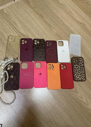 Продам одним лотом чохли для iphone 13 pro