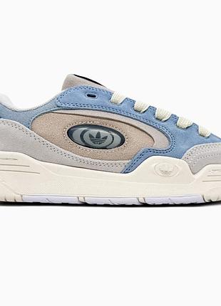 Кроссовки мужские, кроссовки женские, 1в1 люкс качество, кожа, adidas adi2000 blue/beige, sky-adi-0525