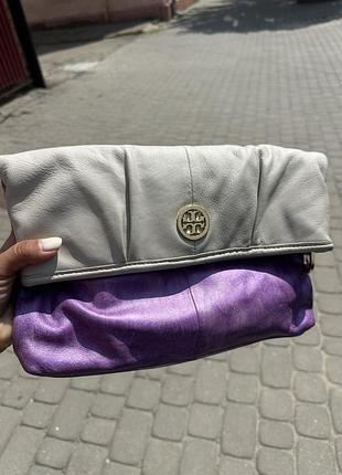 Клатч сумка tory burch