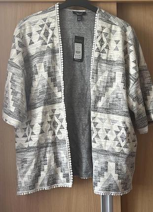 Нова жіноча накидка з етикеткою,бавовняна,розмір s/m new look