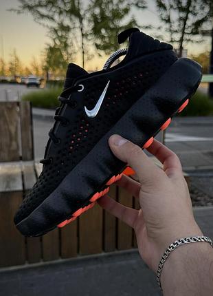 Кроссовки nike mind 002, черные (летняя модель сетка)