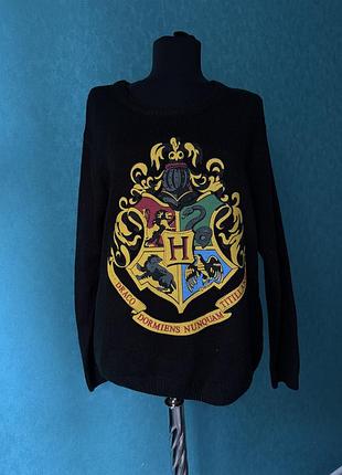 Кофта harry potter чорна з емблемою