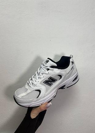Уцінка кросівки унісекс new balance 530 silver black