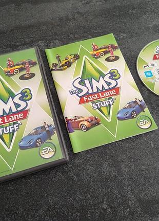 Диск the sims 3 fast lane stuff (pc)