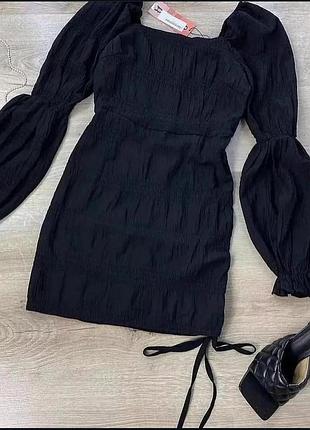 Чорна сукня boohoo ,s