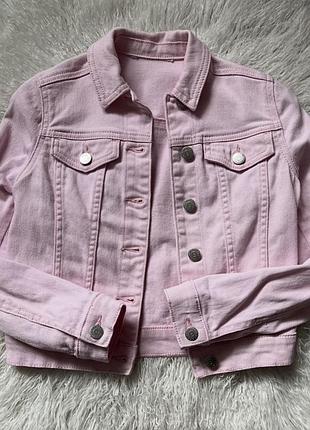 Детская куртка джинсовая стиль zara