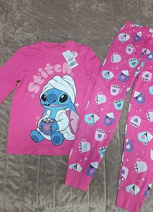 Піжама для дівчинки stitch 128-135
