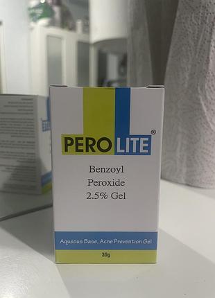 Гель perolite benzoyl peroxide 2.5% 30 г з дозатором