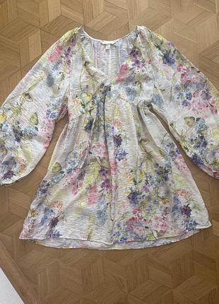 Сукня літня з широкими рукавами h&m