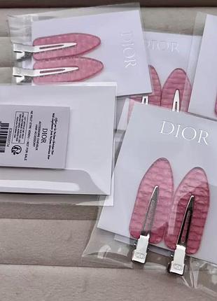 Заколки, зажими для волосся в стилі dior 2 шт