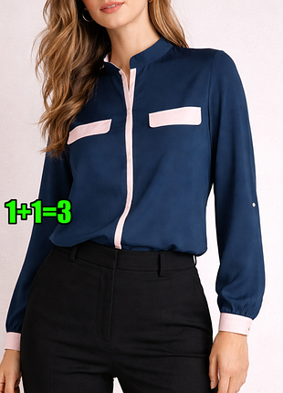 💥1+1=3 фірмова зелена блуза блузка zara, розмір 44 - 46