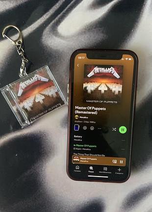 Нфс брелок сд диск metallica master of puppets