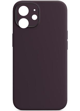 Чехол silk full camera protective (aa) no logo для apple iphone 12 (6.1") фиолетовый / elderberry