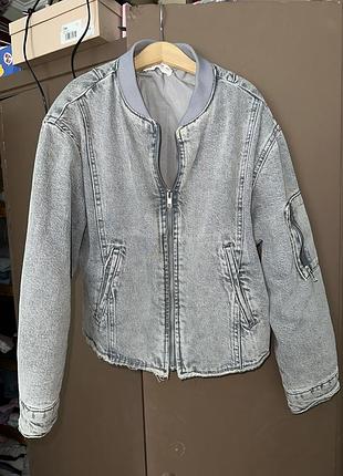 Бомбер zara