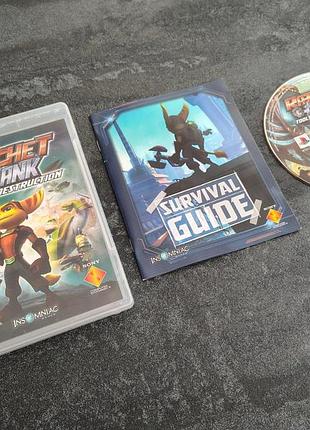Диск ratchet & clank tools of destruction (playstation 3)