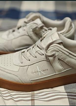 Продам фірмові чоловічі кросівки calvin klein jeans basket cup low laceup lth ml mtr