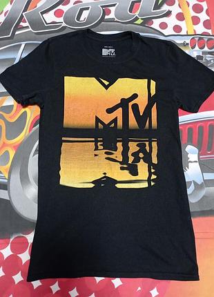 Официальная футболка mtv с принтом "summer reflection".