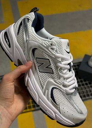 Кросівки new balance 530 navy blue/white