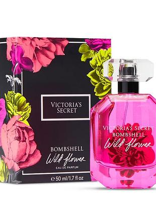 Женские духи victoria's secret bombshell wild flower eau de parfum, 50 ml.