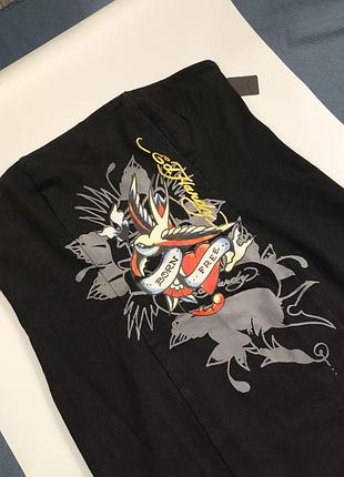 Платье ed hardy mini dress denim