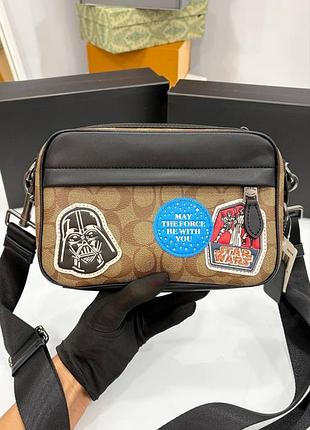 Чоловіча стильна сумка co@//ch star wars