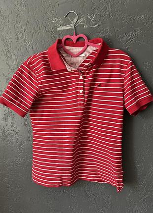 Жіноче поло tommy hilfiger