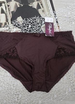 Труси із мікрофібри з мереживом playtex