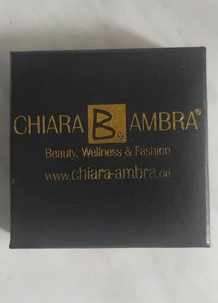 Ексклюзивний набір chiara ambra (німеччина). головний акцент — розкішна намистина-перлина в камінцях