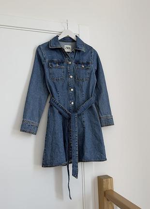 Плаття джинсове zara