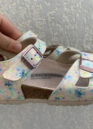 Birkenstock сандалии босоножки 34 р цветные ортопедические ecco zara camper